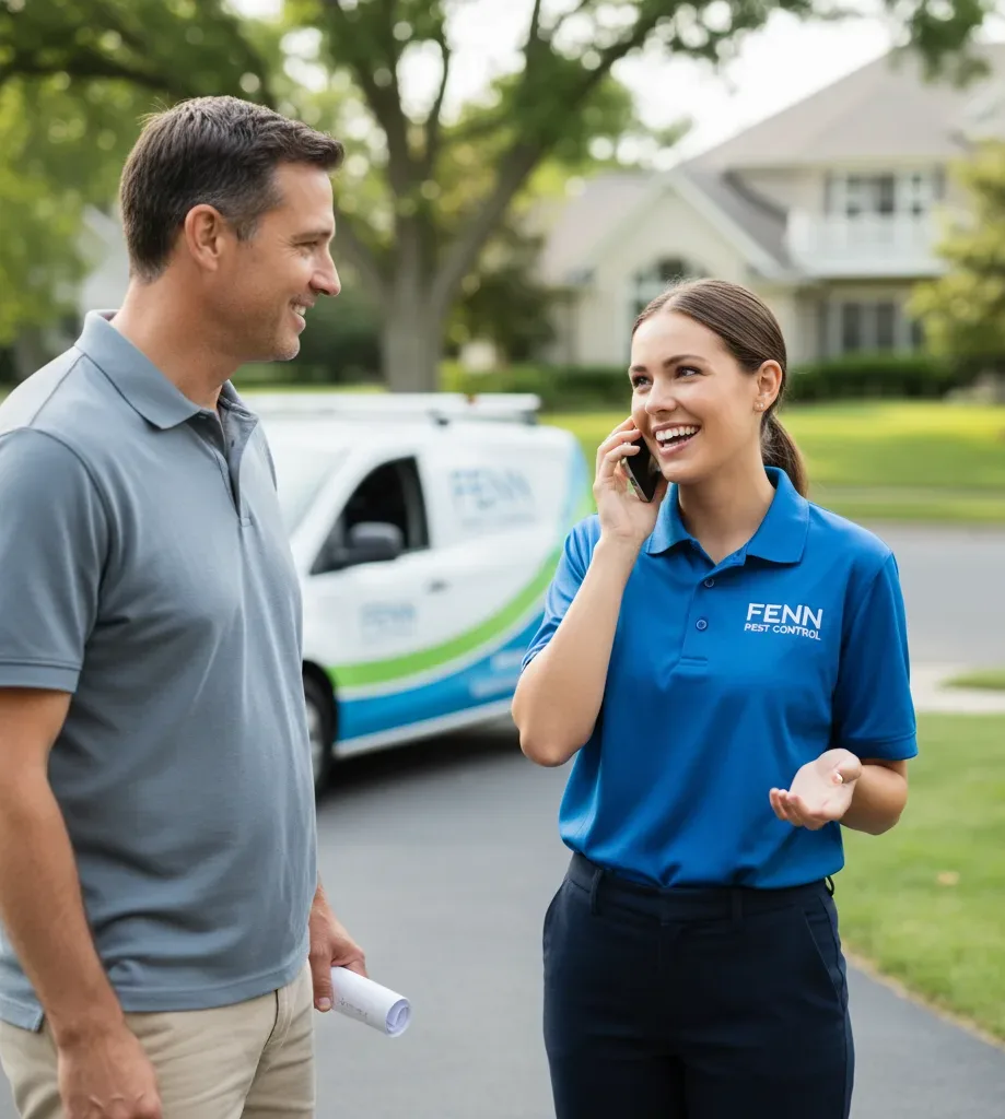Fenn Pest Control customer support in Eastford